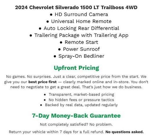 2024 Chevrolet Silverado 1500 4WD Crew Cab 147 LT Trail Boss