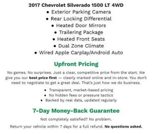 2017 Chevrolet Silverado 1500 4WD Crew Cab 143.5 LT w/1LT