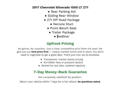 2017 Chevrolet Silverado 1500 4WD Crew Cab 143.5 LT w/2LT