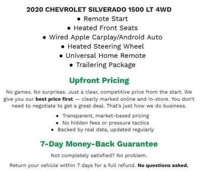 2020 Chevrolet Silverado 1500 4WD Crew Cab 147 LT