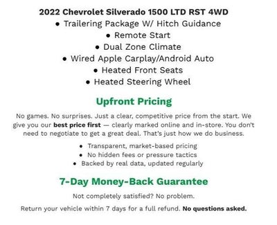 2022 Chevrolet Silverado 1500 LTD 4WD Crew Cab 147 RST
