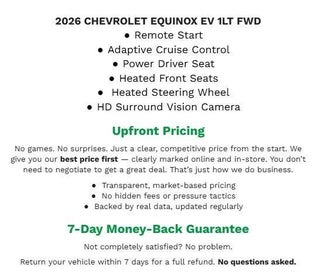 2026 Chevrolet Equinox EV 4dr LT1 w/PCY
