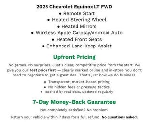 2025 Chevrolet Equinox FWD 4dr LT w/1LT
