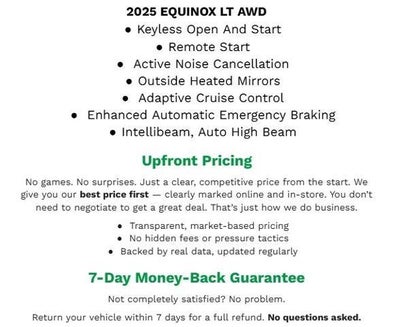 2025 Chevrolet Equinox AWD 4dr LT w/2LT