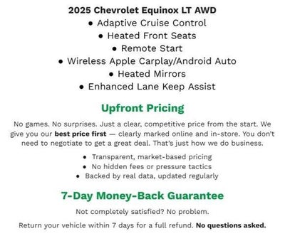 2025 Chevrolet Equinox AWD 4dr LT w/2LT
