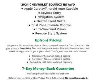 2024 Chevrolet Equinox AWD 4dr RS