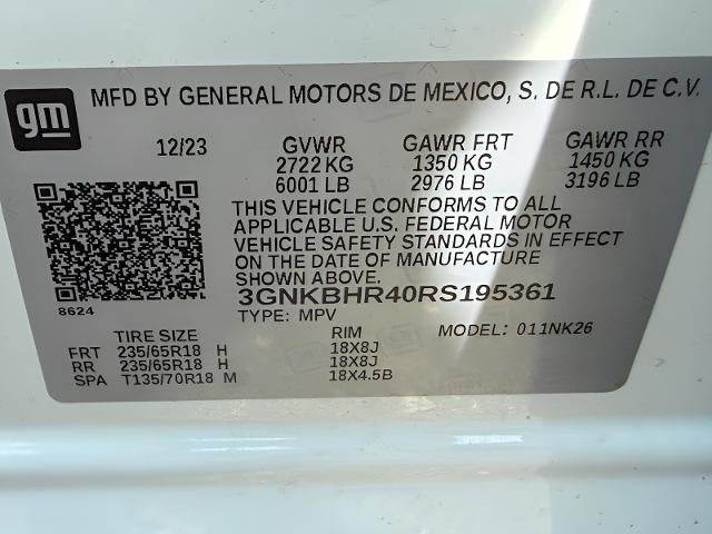 2024 Chevrolet Blazer AWD 4dr LT w/2LT