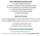 2024 Chevrolet Blazer EV eAWD 4dr RS w/1RS