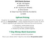 2023 Buick Enclave AWD 4DR ESSENCE **GARAGE DOOR TRANSMITTER**HEATED FRONT SEATS**POWER SUNROOF**