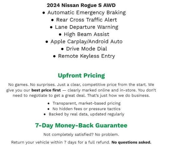 2024 Nissan Rogue AWD S