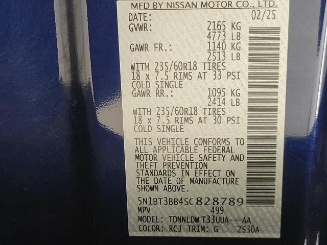 2025 Nissan Rogue AWD SV