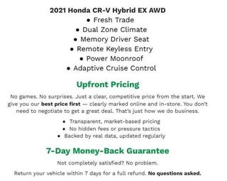 2021 Honda CR-V Hybrid EX AWD
