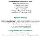 2022 Chevrolet Trailblazer FWD 4DR LT **APPLE CARPLAY/ANDROID AUTO**REMOTE KEYLESS ENTRY**HEATED FRONT SEATS**