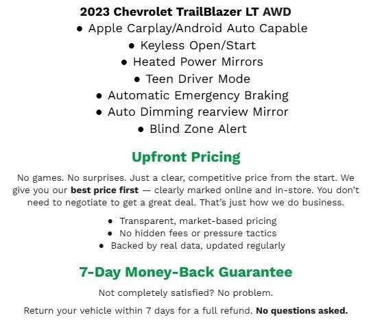 2023 Chevrolet Trailblazer AWD 4dr LT