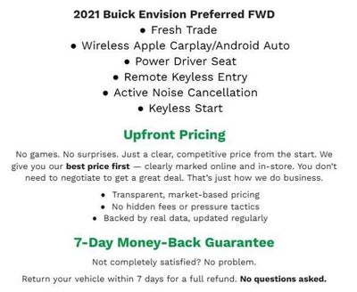 2021 Buick Envision FWD 4dr Preferred