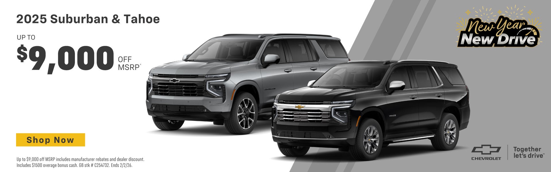 2025 Suburban & Tahoe