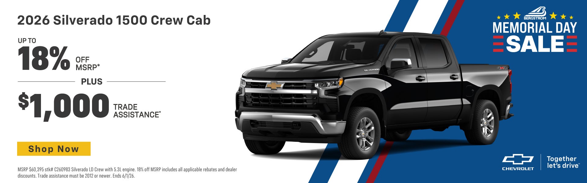 2026 Silverado 1500 Crew Cab